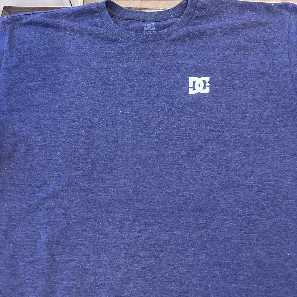 DC Men's Navy Tee with Logo